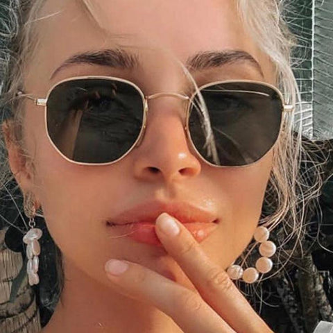 Unisex Metal Frame Sunglasses